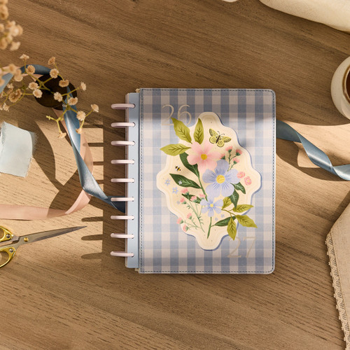 Happy Planner 12-Month Classic Disc Bound Planner-Country Charm Fabric - 5A003GW2-1HBZ0