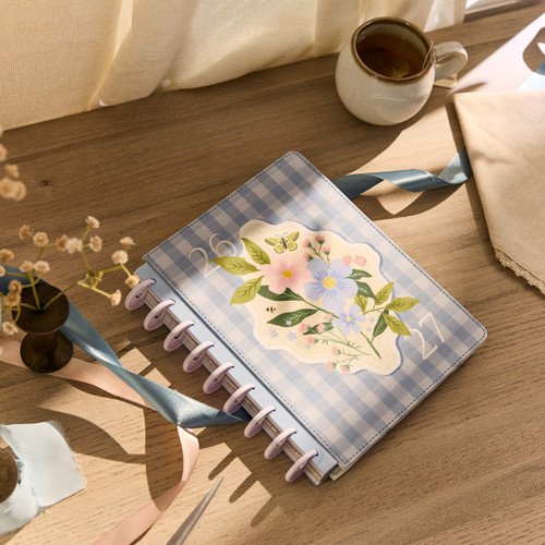 Happy Planner 12-Month Classic Disc Bound Planner-Country Charm Fabric - 5A003GW2-1HBZ0