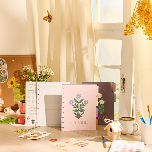 Happy Planner Classic Planner Extension Pack-Spring Tapestry - 5A003GXZ-1HBZ1