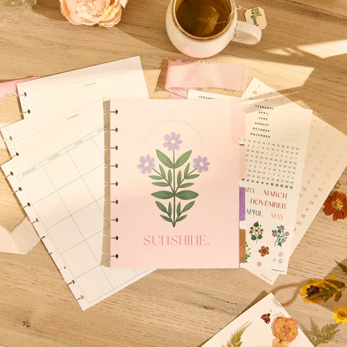 Happy Planner Classic Planner Extension Pack-Spring Tapestry - 5A003GXZ-1HBZ1