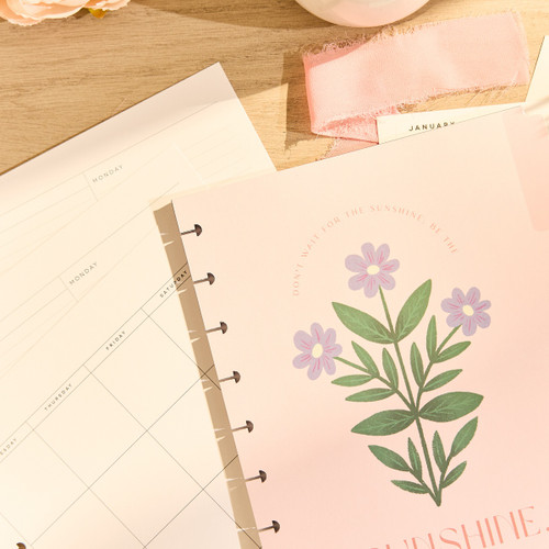 Happy Planner Classic Planner Extension Pack-Spring Tapestry - 5A003GXZ-1HBZ1