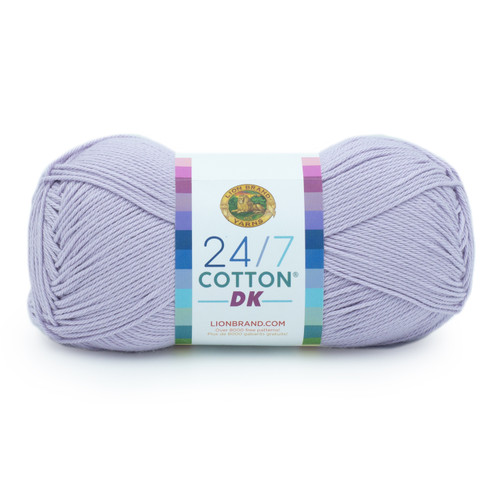 Lion Brand 24/7 Cotton DK Yarn-Desert Lily - 769-143 - 023032112558