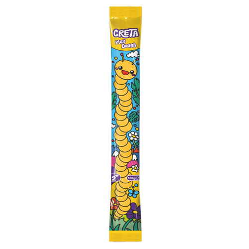 6 Pack - Creta Play Dough 100g-Yellow - A5003MN2-H1J4N - 8683451102398
