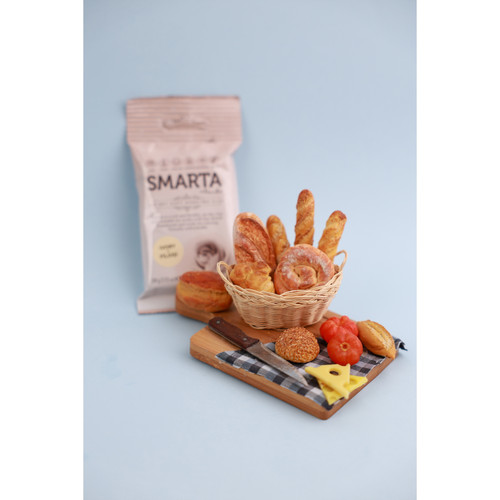 6 Pack - Smarta Air Dry Modeling Clay 100gr-Ivory - A5003MNL-H1J50