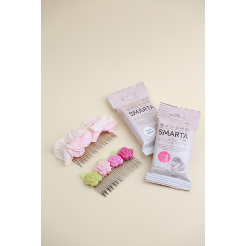 6 Pack - Smarta Air Dry Modeling Clay 100gr-White - A5003MNL-H1J4Y