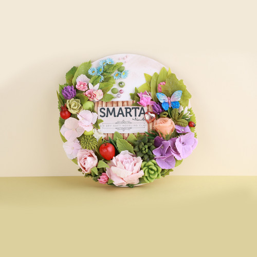 6 Pack - Smarta Air Dry Modeling Clay 100gr-Orignal (Translucent) - A5003MNL-H1J5H