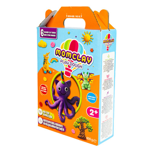 5 Pack - Mom Clay - Play Dough 100g-Assorted Colors - A5003MN5-H1J4G