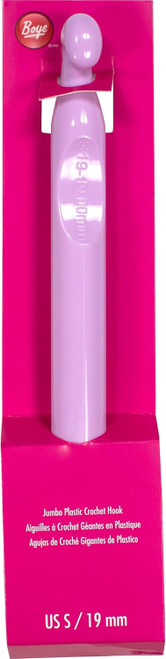 3 Pack - Boye Crochet Hook Jumbo Plastic -Size S - 5A003MLS-1HJ35 - 070659783968