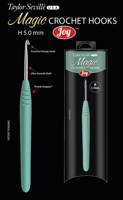 2 Pack - Taylor Seville Magic Series Crochet Hook-JOY Series - 5A003MQS-1HJ7S - 766152220474