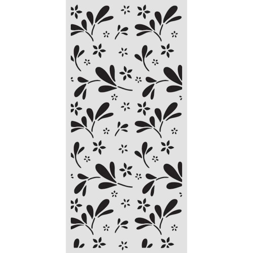 3 Pack - Stamperia Stencil 4.72"X9.84"-Family Big Flower Pattern - 5A003H5B-1HC8D