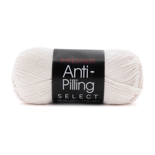 3 Pack - Premier Yarns Anti-Pilling Select Worsted Yarn-Oyster - 5A003KDS-1HFSX - 840166858004