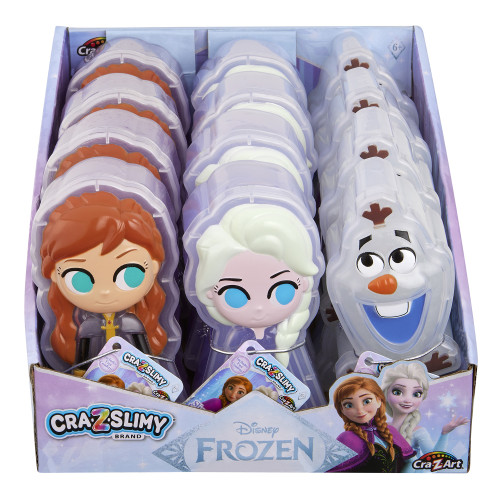 12 Pack - Cra-Z-Art Disney Frozen Pre-Made Slime POP 12pcs-Assorted Characters - 5A003MBH-1HHT6 - 884920371743