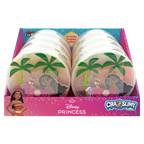 8 Pack - Cra-Z-Art Disney Moana Pre-Made Slime 5oz-Orange Slime - 5A003MBF-1HHT5 - 884920369856