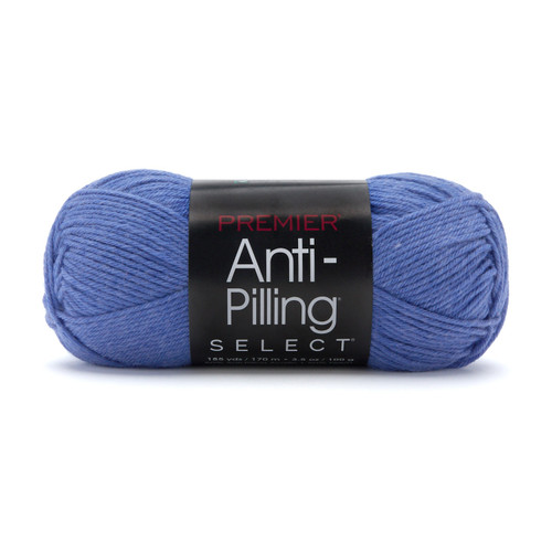 3 Pack - Premier Yarns Anti-Pilling Select Worsted Yarn-Lapis - 5A003KDS-1HFVC - 840166858059