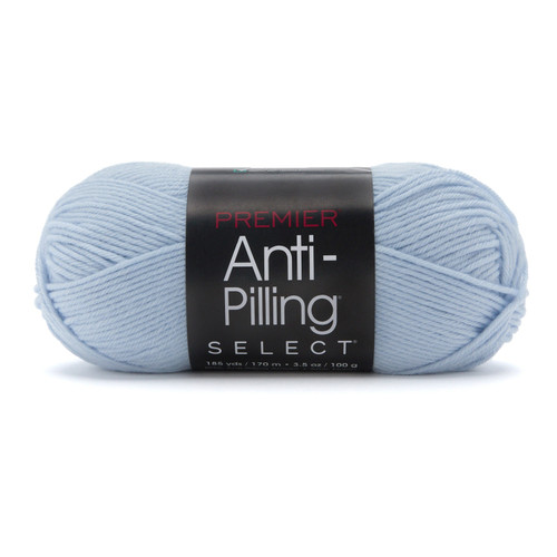 3 Pack - Premier Yarns Anti-Pilling Select Worsted Yarn-Sky - 5A003KDS-1HFR3 - 840166858257