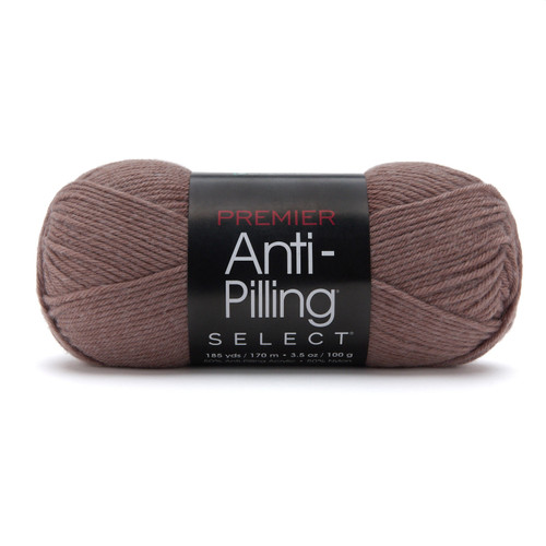 3 Pack - Premier Yarns Anti-Pilling Select Worsted Yarn-Coffee - 5A003KDS-1HFS0 - 840166858080