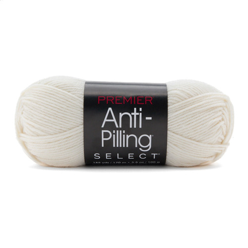 3 Pack - Premier Yarns Anti-Pilling Select Worsted Yarn-Creme - 5A003KDS-1HFS6 - 840166857991