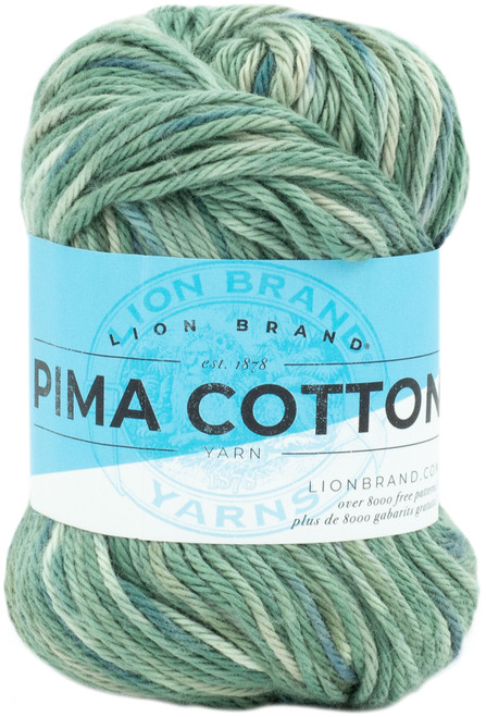 Lion Brand Pima Cotton Yarn-Patagonia - 762-502 - 023032078618