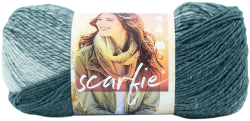 Lion Brand Scarfie Yarn-Pale Grey/Bluestone - 826-233 - 023032080789