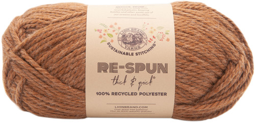 Lion Brand Re-Spun Thick & Quick Yarn-Cider - 843-125 - 023032078861