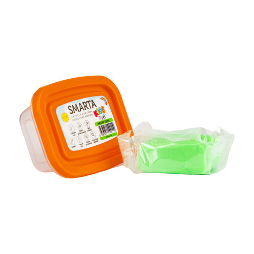 6 Pack - Smarta Kids Air Dry Modeling Clay 70gr-Neon Green - A5003MP6-H1J6K - 8683451100110