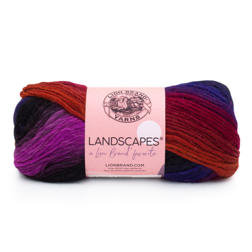 Lion Brand Landscapes Yarn-Volcano - 545-212 - 023032022109
