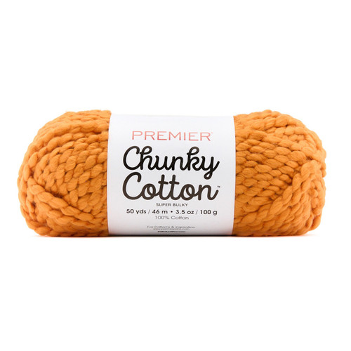 3 Pack - Premier Chunky Cotton Yarn-Sweet Potato - 2057-1HPD9 - 840166874240