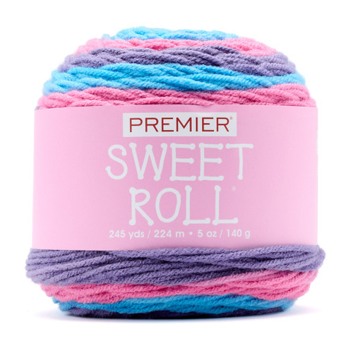 3 Pack - Premier Sweet Roll Yarn-Berry Tart - 1047-1HPDL - 840166862759