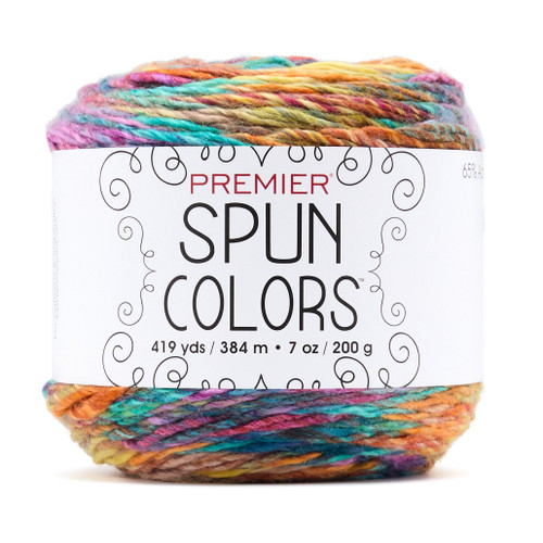 3 Pack - Premier Spun Colors Yarn-Snorkeling - 1110-1HPDR - 840166872475