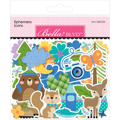 2 Pack - Bella Blvd Icons Ephemera-Adventure Awaits - 5A003RJK-1HN7L - 810176552346