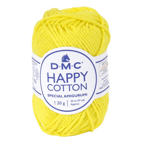 10 Pack - DMC Happy Cotton Yarn-Bright Yellow - 5A003Q8S-1HLJG - 077540966912