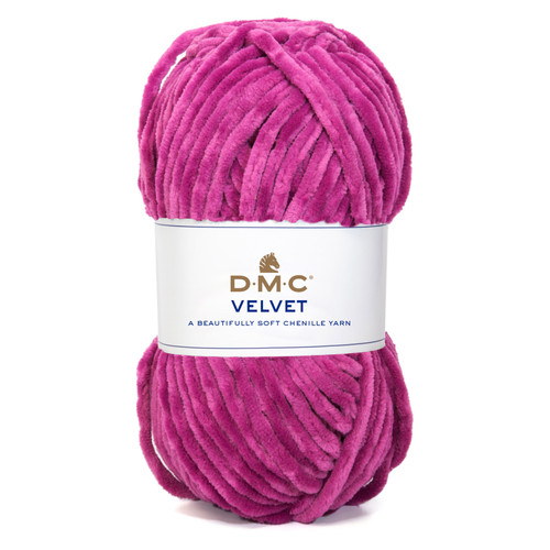 5 Pack - DMC Velvet Yarn-Bright Pink - 5A003Q8Q-1HKWH - 0077540945009