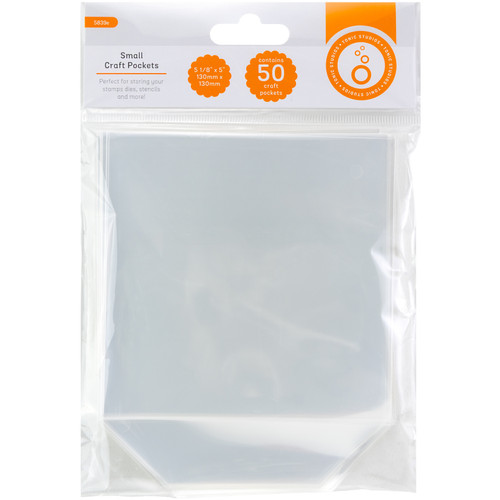 2 Pack - Tonic Studios Craft Pockets 5.12"X5.12" 50/Pkg-Small - 5A003GT5-1HC0Q - 841079158397