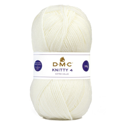 5 Pack - DMC Knitty 4 yarn-Cream - 5A003Q8V-1HL1C - 0077540924912