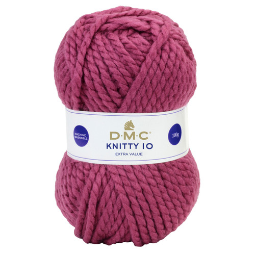 5 Pack - DMC Knitty 10 Yarn-Dark Pink - 5A003Q8R-1HKX2 - 0077540926930