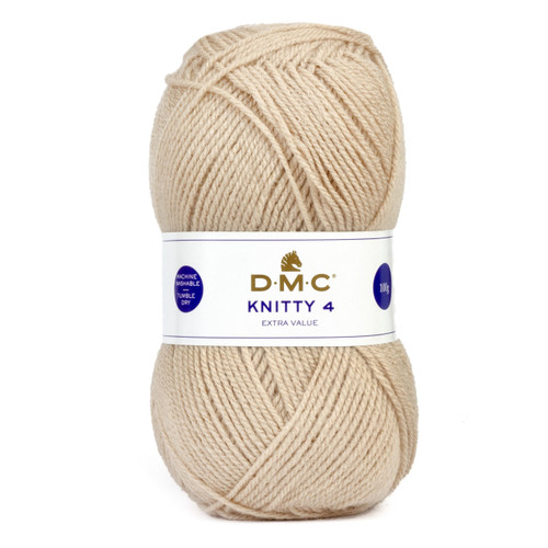 5 Pack - DMC Knitty 4 yarn-Light Brown - 5A003Q8V-1HKX8 - 0077540925285