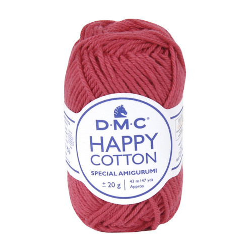 10 Pack - DMC Happy Cotton Yarn-Medium Red - 5A003Q8S-1HLJK - 077540966219