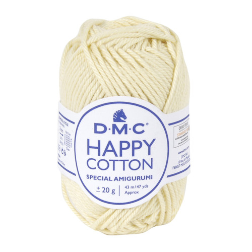 10 Pack - DMC Happy Cotton Yarn-Light Yellow - 5A003Q8S-1HLJJ - 077540966530
