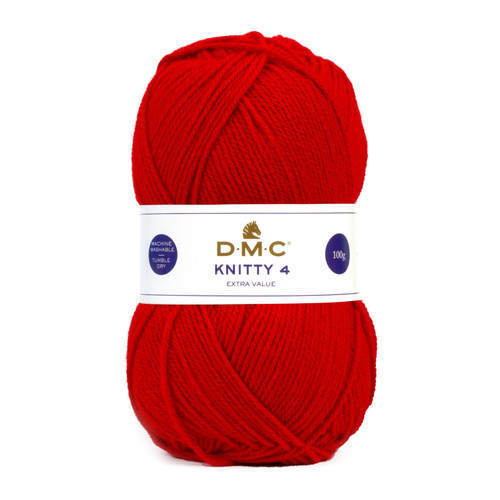 5 Pack - DMC Knitty 4 yarn-Blood Orange - 5A003Q8V-1HKW6 - 0077540925360