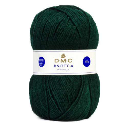 5 Pack - DMC Knitty 4 yarn-Forest Green - 5A003Q8V-1HKW5 - 0077540924974