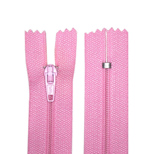 6 Pack - Avanti Nylon Zipper 5"-Orchid Pink - 5A003SCK-1HPYG