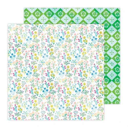 25 Pack - Paige Evans Happy Haven Double-Sided Cardstock 12"X12"-#9 - A5002J61-G1KWH - 718813471367