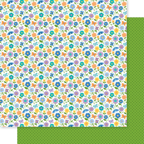 25 Pack - Bella Blvd Adventure Awaits Cardstock 12"X12"-Mini Meadow - 5A003RJ9-1HN7H - 810176552254