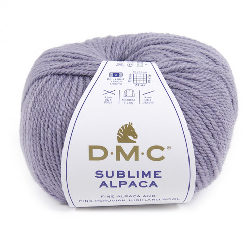 2 Pack - DMC Sublime Alpaca Yarn-Light Purple - 5A003Q8T-1HL08 - 3357995052901