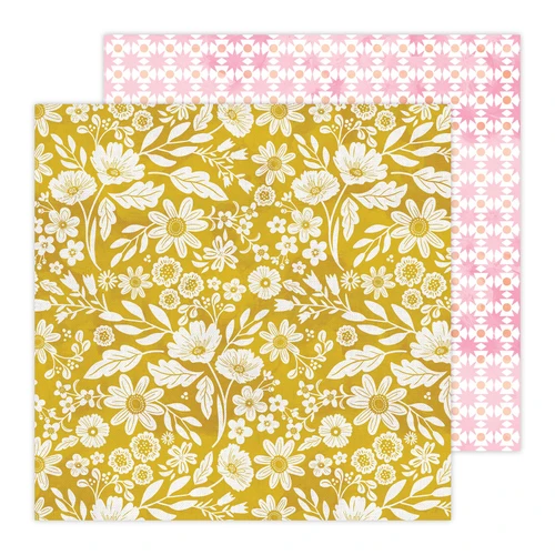 25 Pack - Paige Evans Happy Haven Double-Sided Cardstock 12"X12"-#5 - A5002J61-G1KTQ - 633356634430