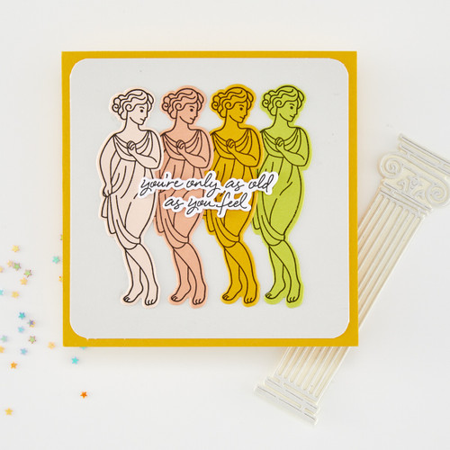 Hero Arts Clear Stamp Set-You're A Classic - 5A003SP4-1HP86