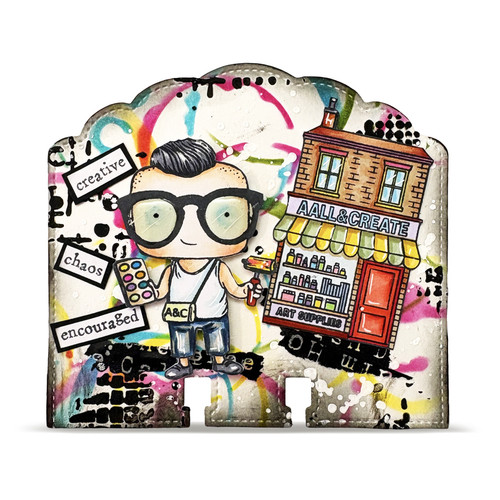 AALL And Create A7 Photopolymer Clear Stamp Set-Lil Abs 2 - 5A003T0W-1HPFJ AALL And Create A7 Photopolymer Clear Stamp Set-Lil Abs 2 - 5A003T0W-1HPFJ
