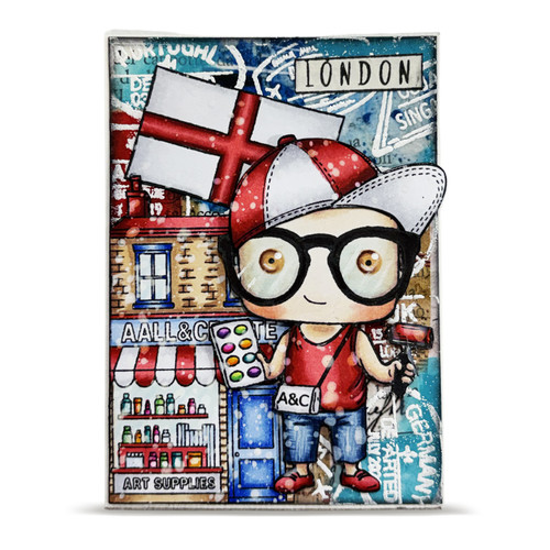 AALL And Create A7 Photopolymer Clear Stamp Set-Lil Abs 2 - 5A003T0W-1HPFJ AALL And Create A7 Photopolymer Clear Stamp Set-Lil Abs 2 - 5A003T0W-1HPFJ