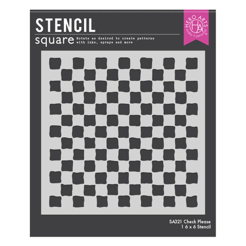 Hero Arts Color Layering Stencils-Check Please - 5A003SPH-1HP8Q - 085700950886