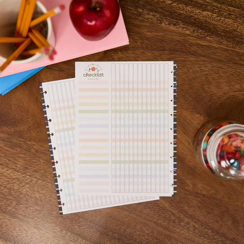 Happy Planner Classic Fill Paper-School Doodles - 5A003LSC-1HH1G